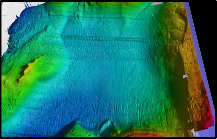 Processing and interpretation of multibeam bathymetric data jesley geo services bremen germany