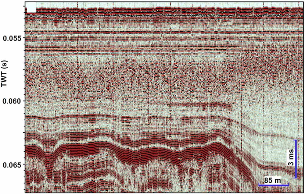 Processing and interpretation of sub-bottom profiler, borehole and CPT data jesley geo services cornwall uk